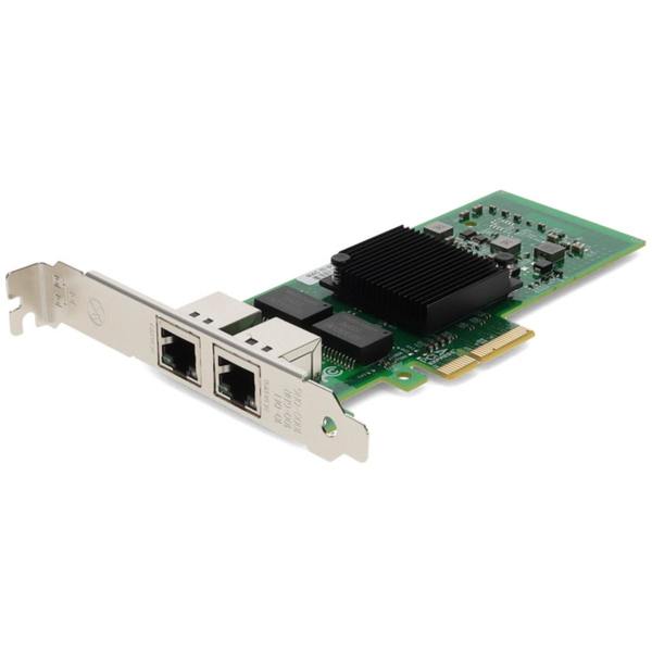 Add-On Addon Intel E1G42Et Comparable 10/100/1000Mbs Dual Open Rj-45 Port E1G42ET-AO